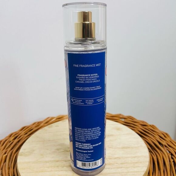 NEW Bath And Body Works Blueberry Sugar Pancakes Fragrance Mist 8oz Spray BBW - Picture 5 of 7